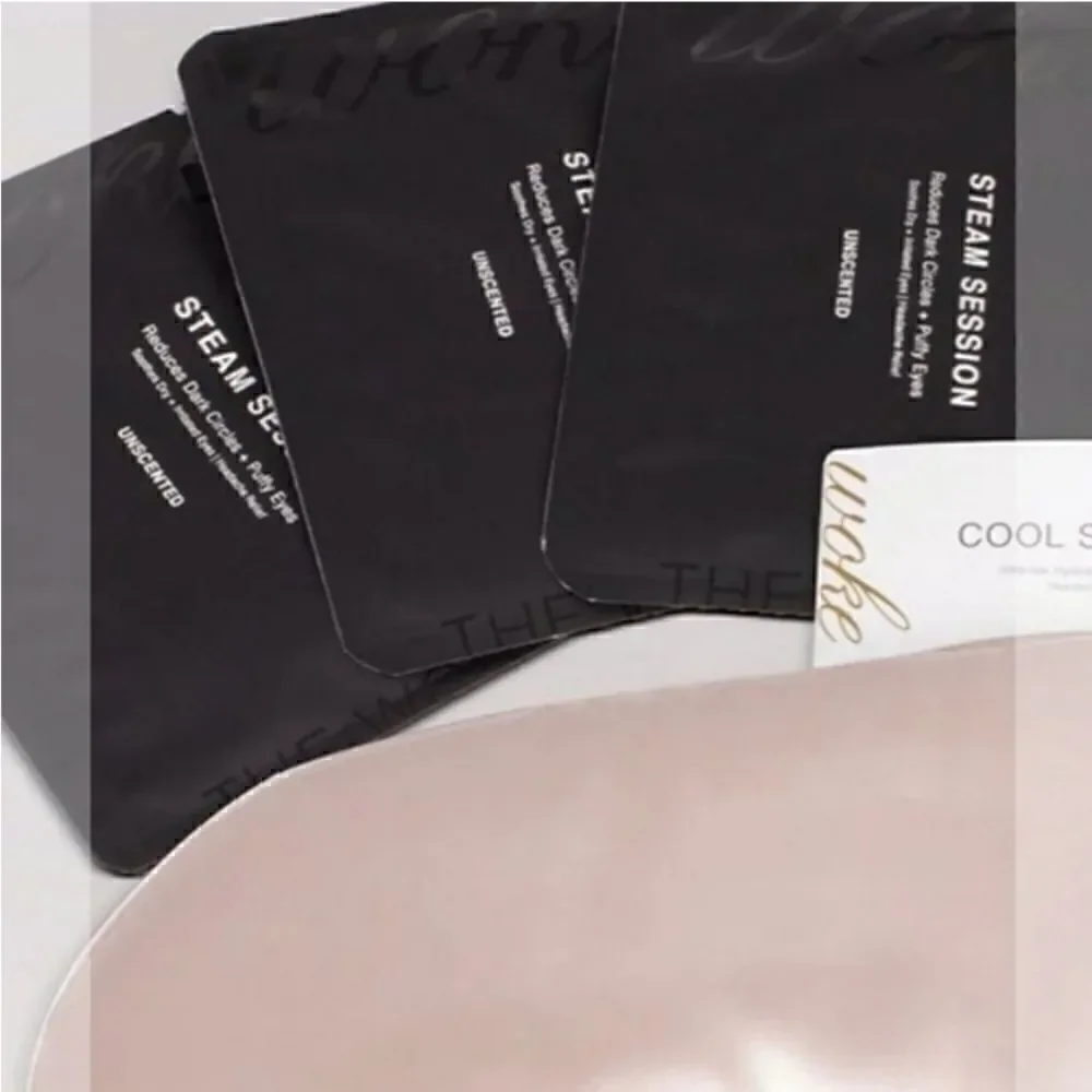 The Word Woke Cool Steam Eye Mask Kit - NWT
